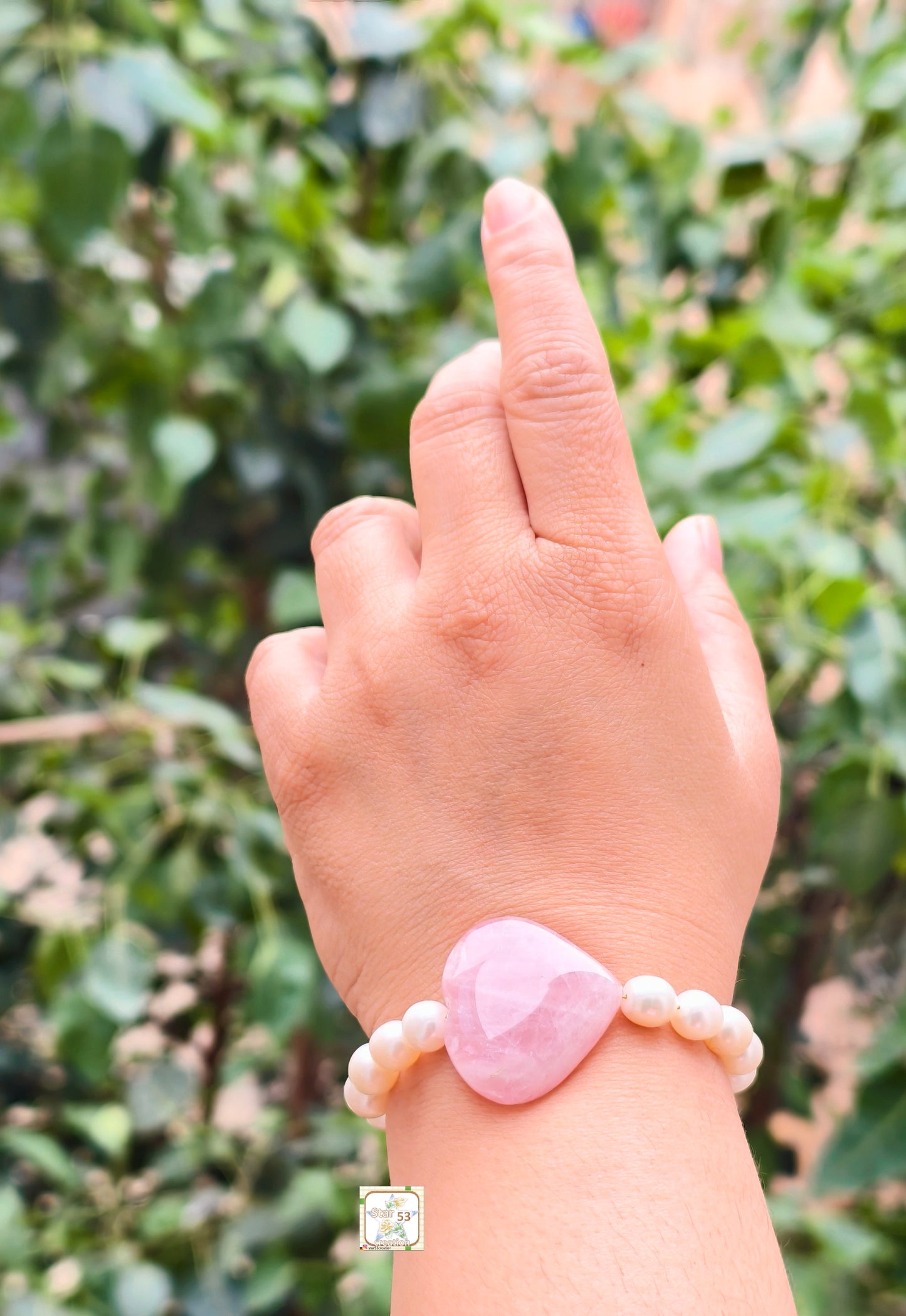 Rose bracelet, adjustable