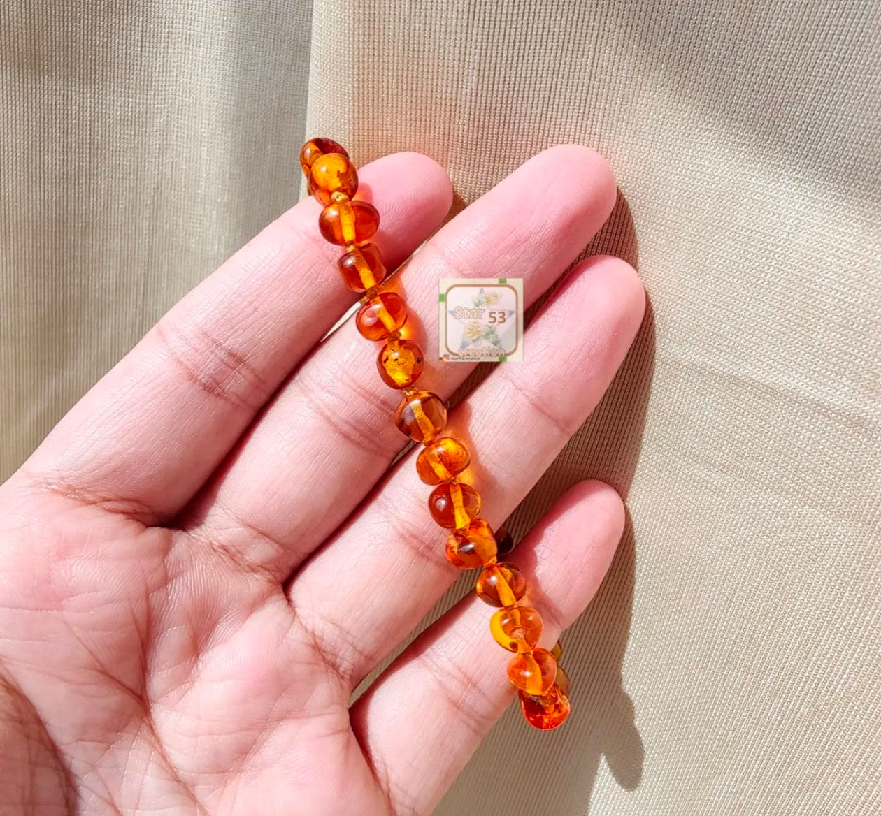 Amberlee bracelet, acrylic screw