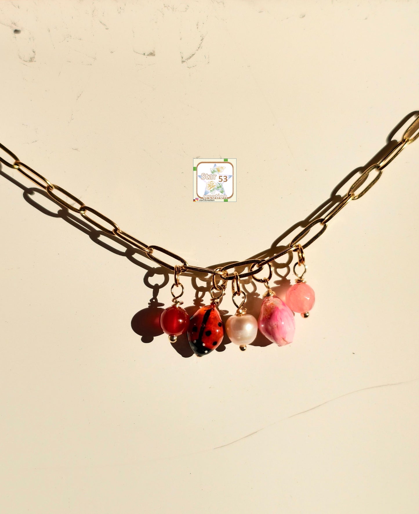 Nature's delight necklace, 16-18 inches