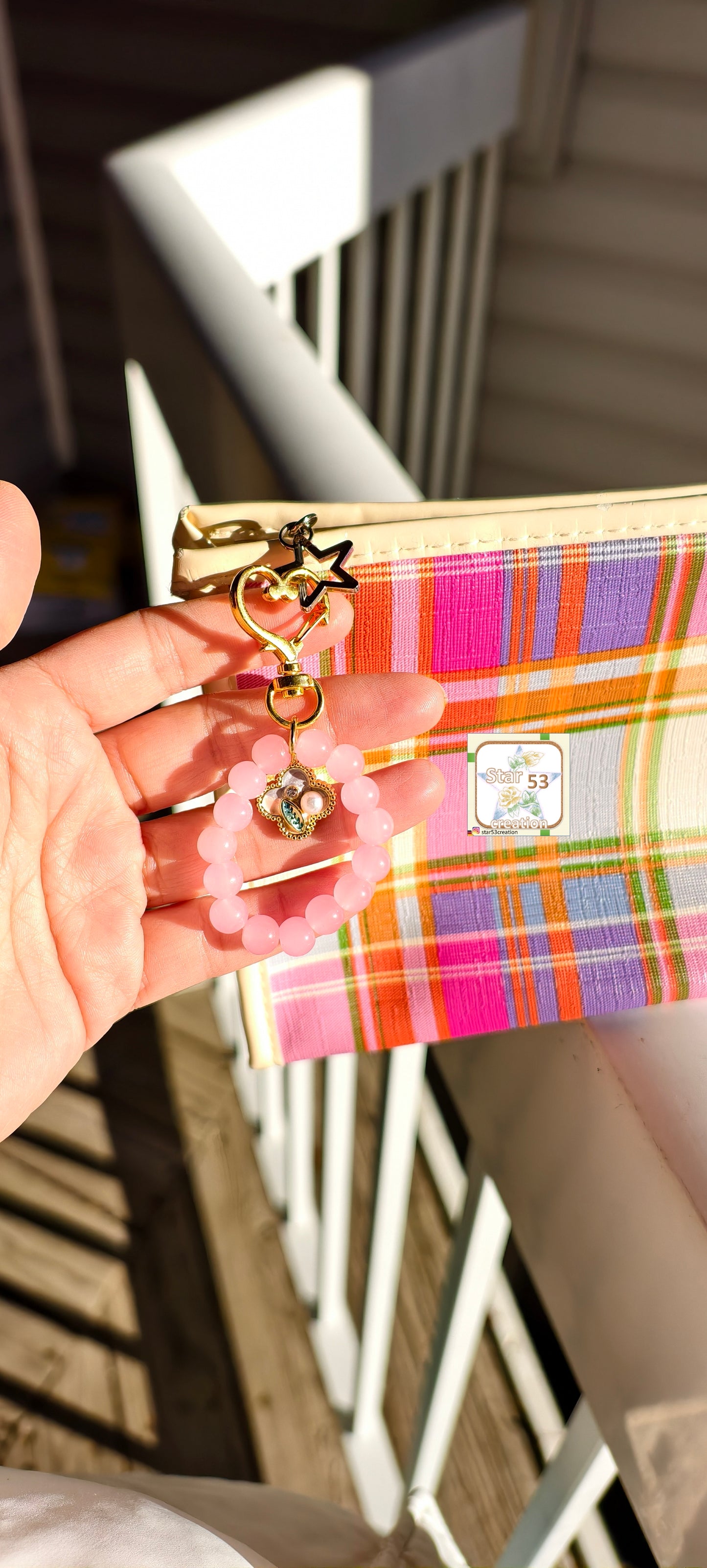 Pinky bag charm