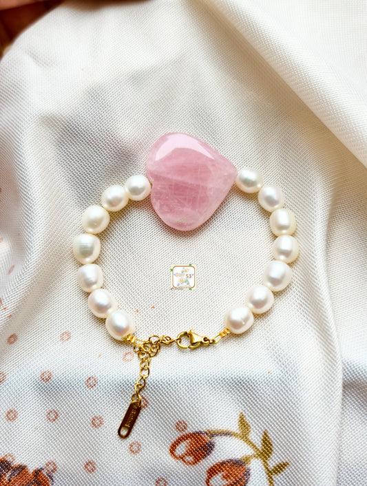 Rose bracelet, adjustable