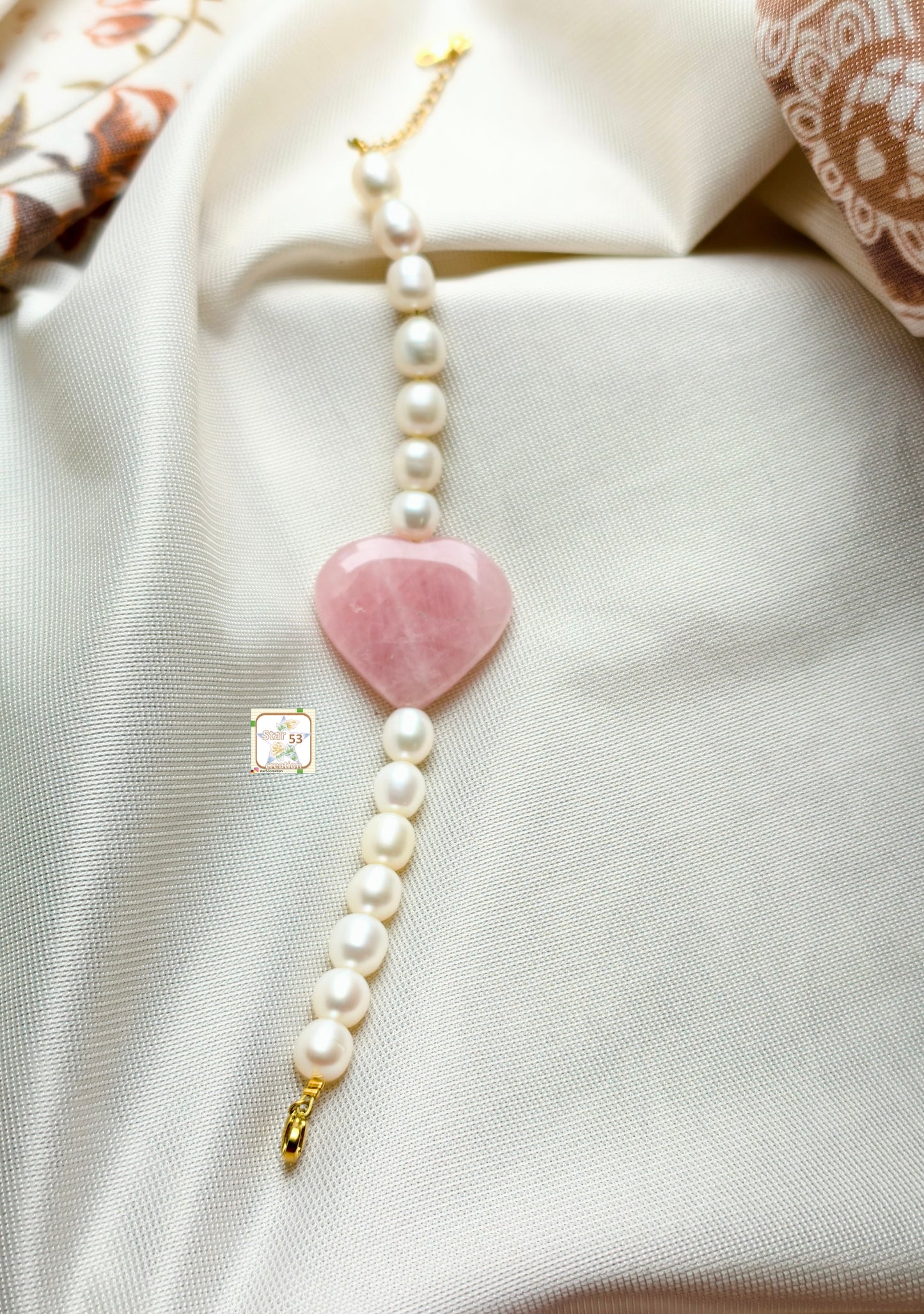 Rose bracelet, adjustable