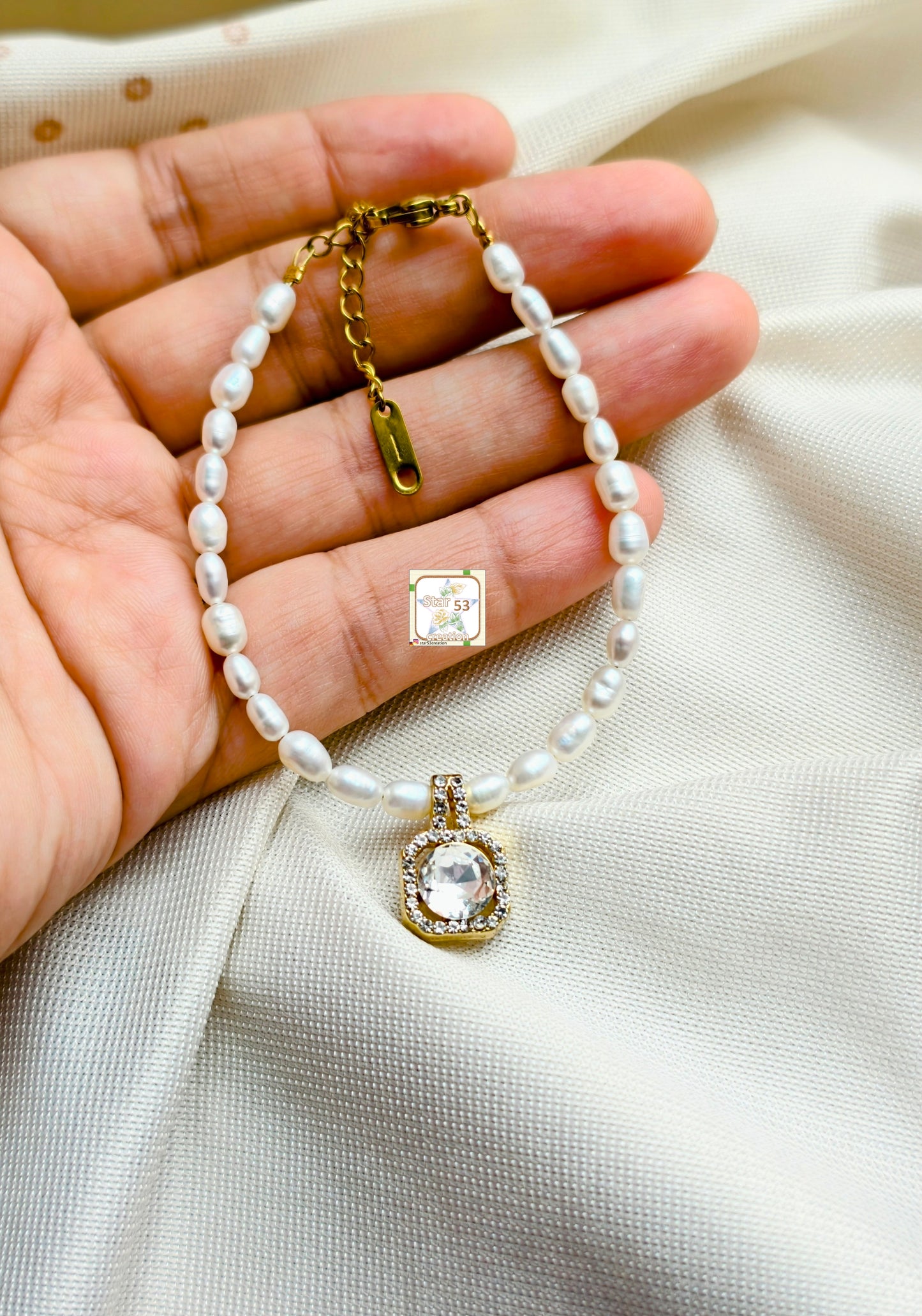 Twinkleplum pearl bracelet