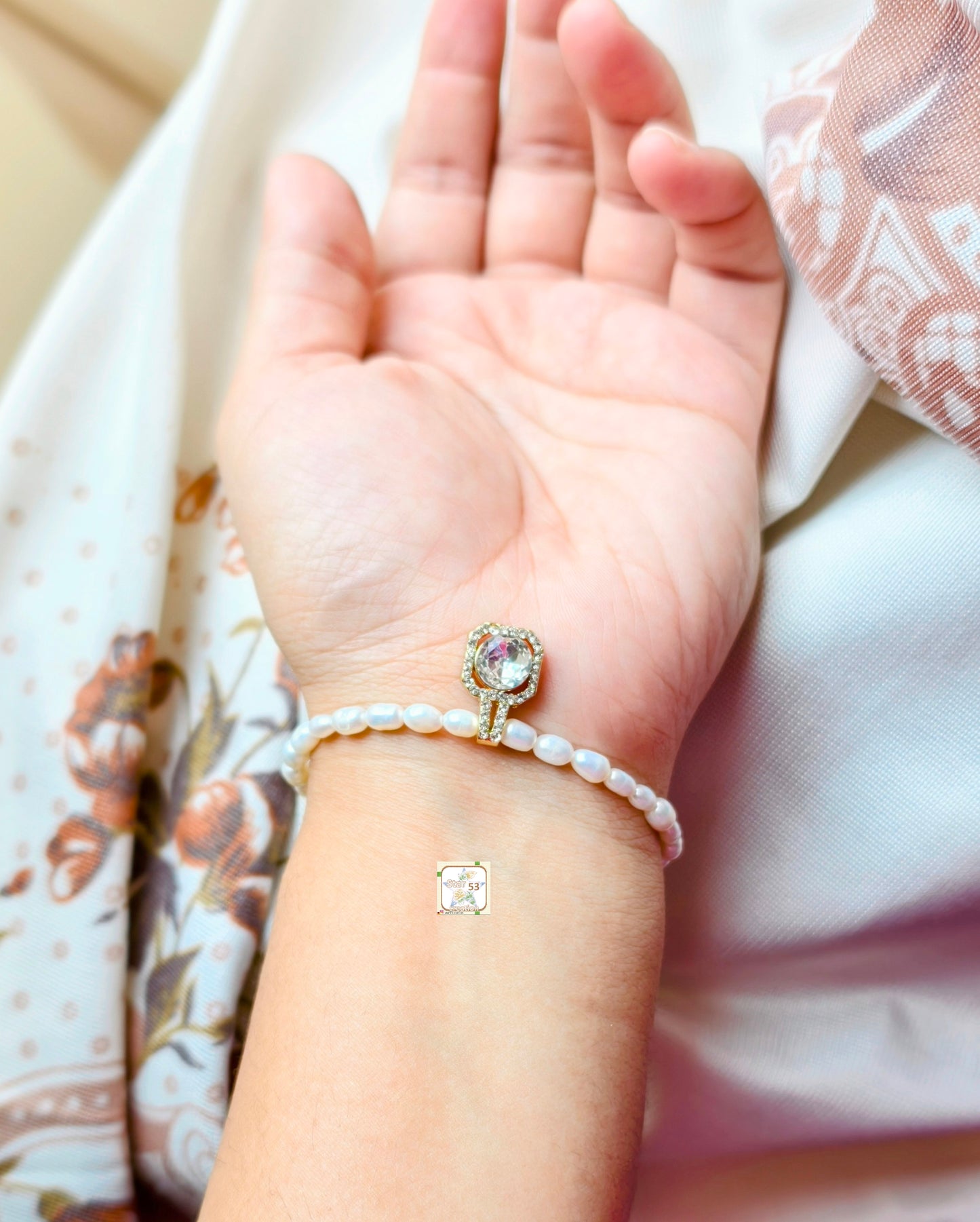 Twinkleplum pearl bracelet