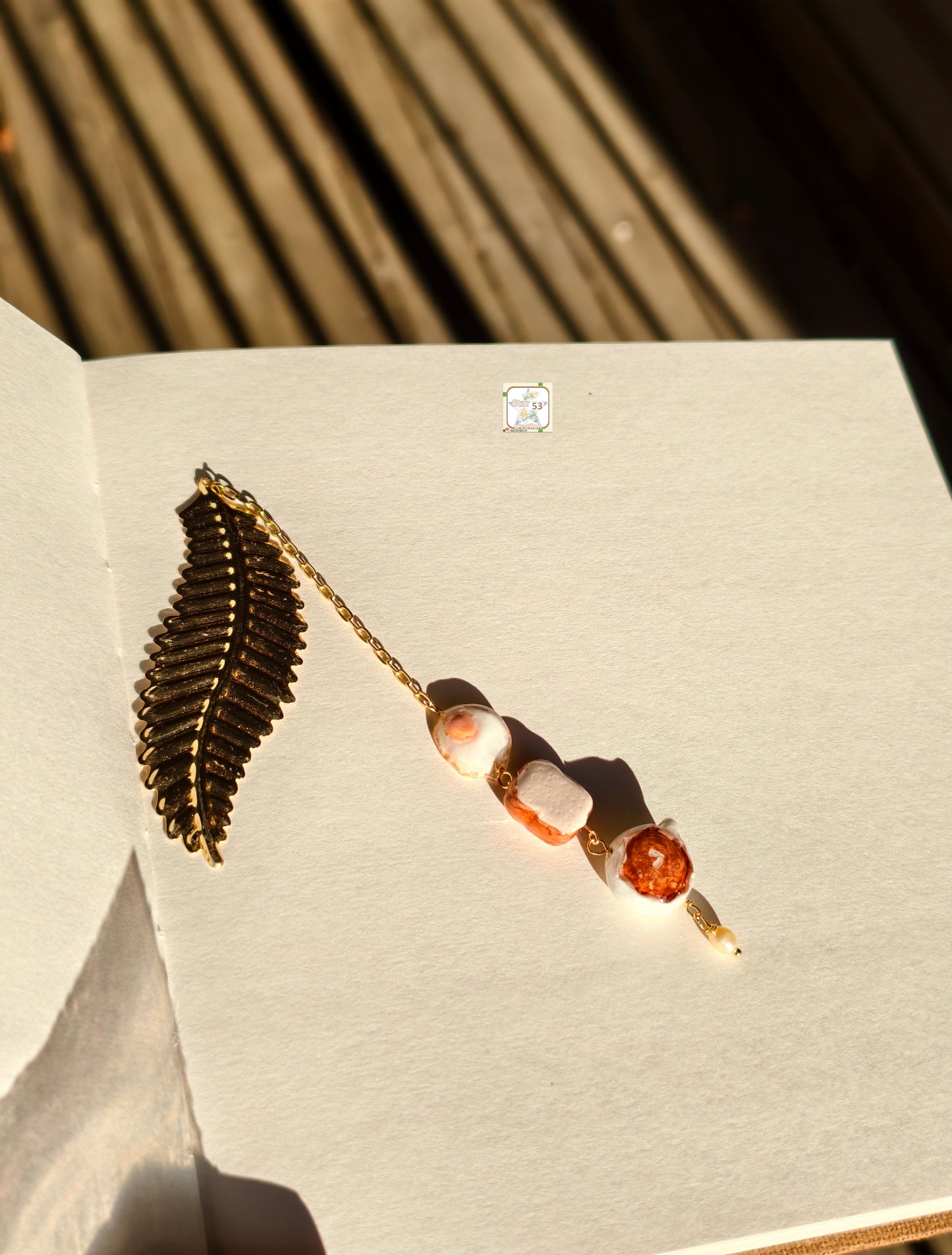 Breakfast bookmark