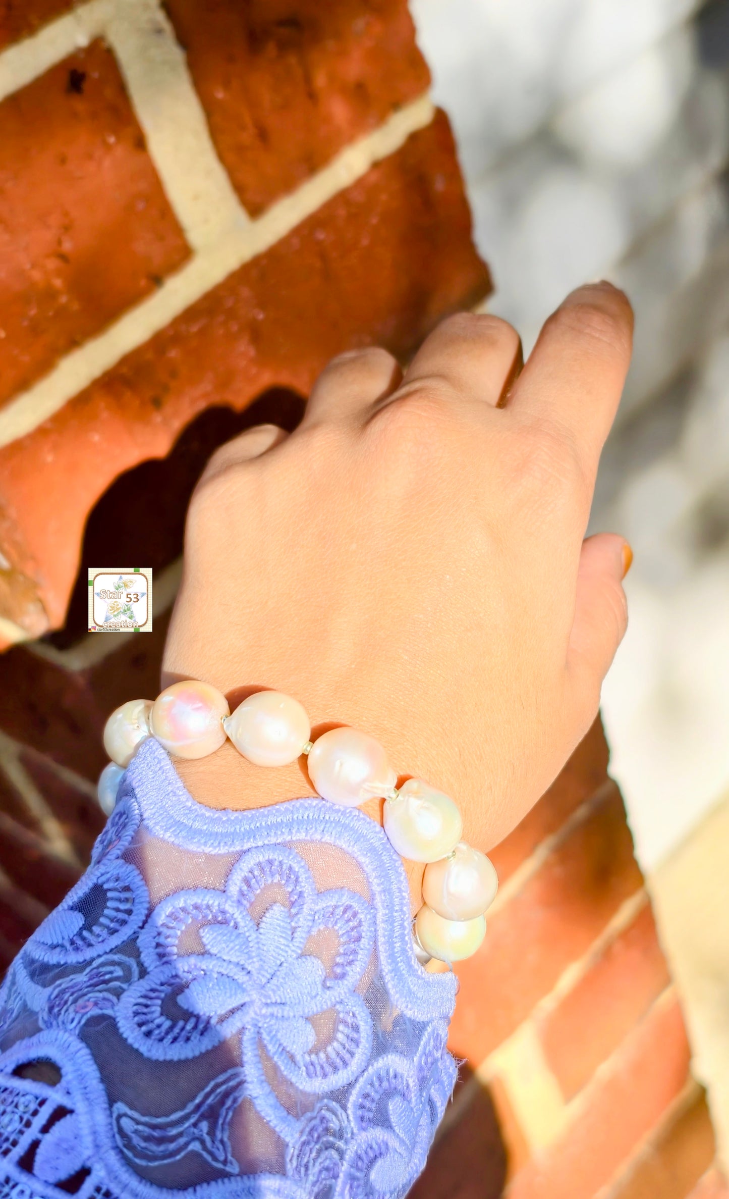 Margot freshwater pearl bracelet