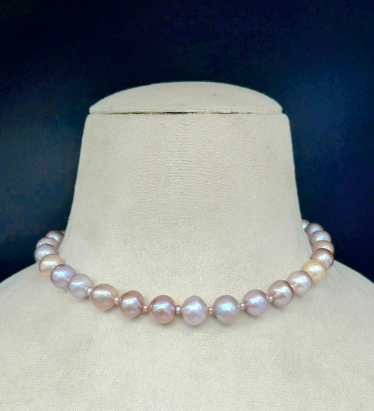 Lulu necklace, 9-11 mm pearls, 16 inches