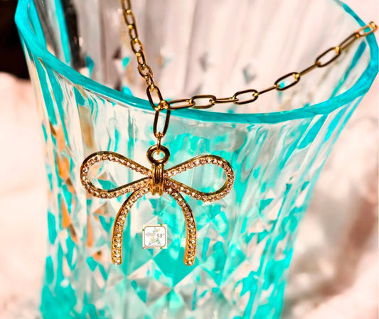 Bowlicious necklace, 16-17 inches, adjustable