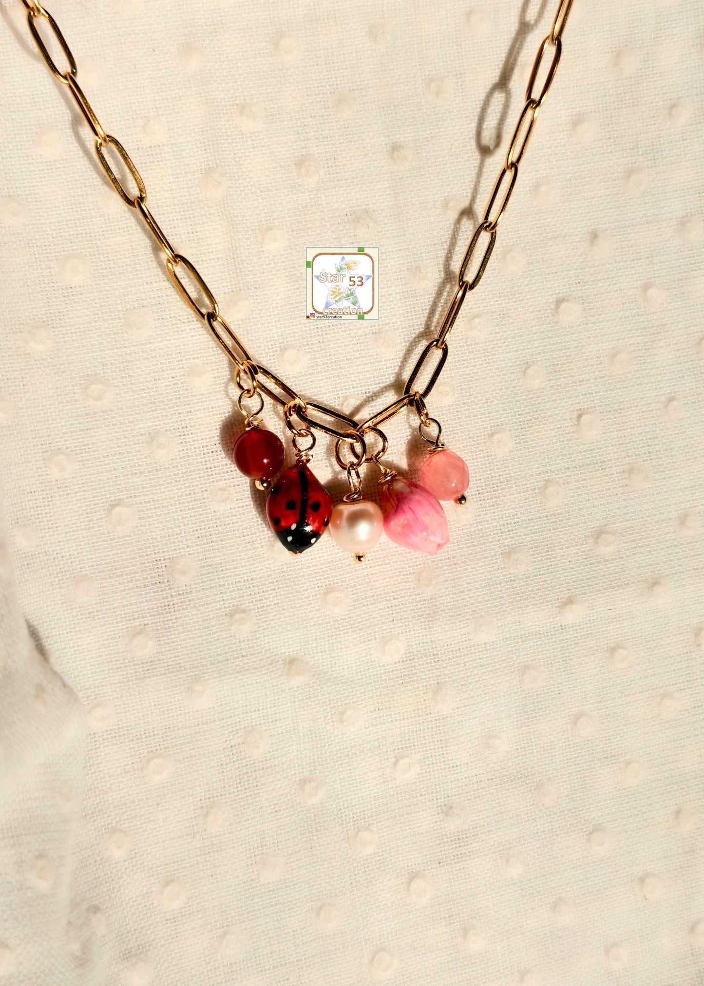 Nature's delight necklace, 16-18 inches
