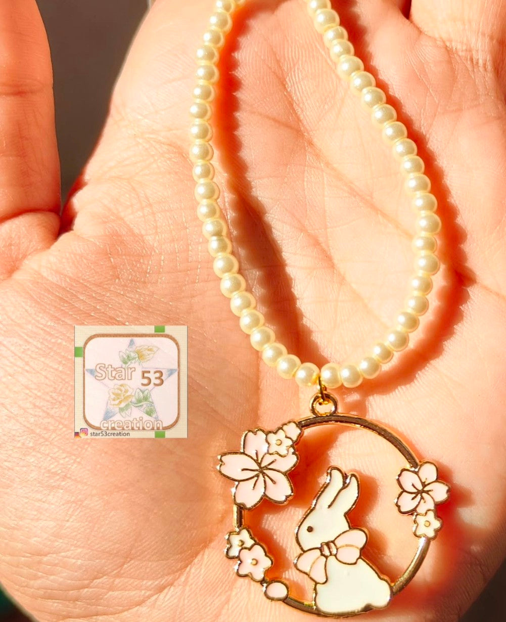 Bunny phone charm