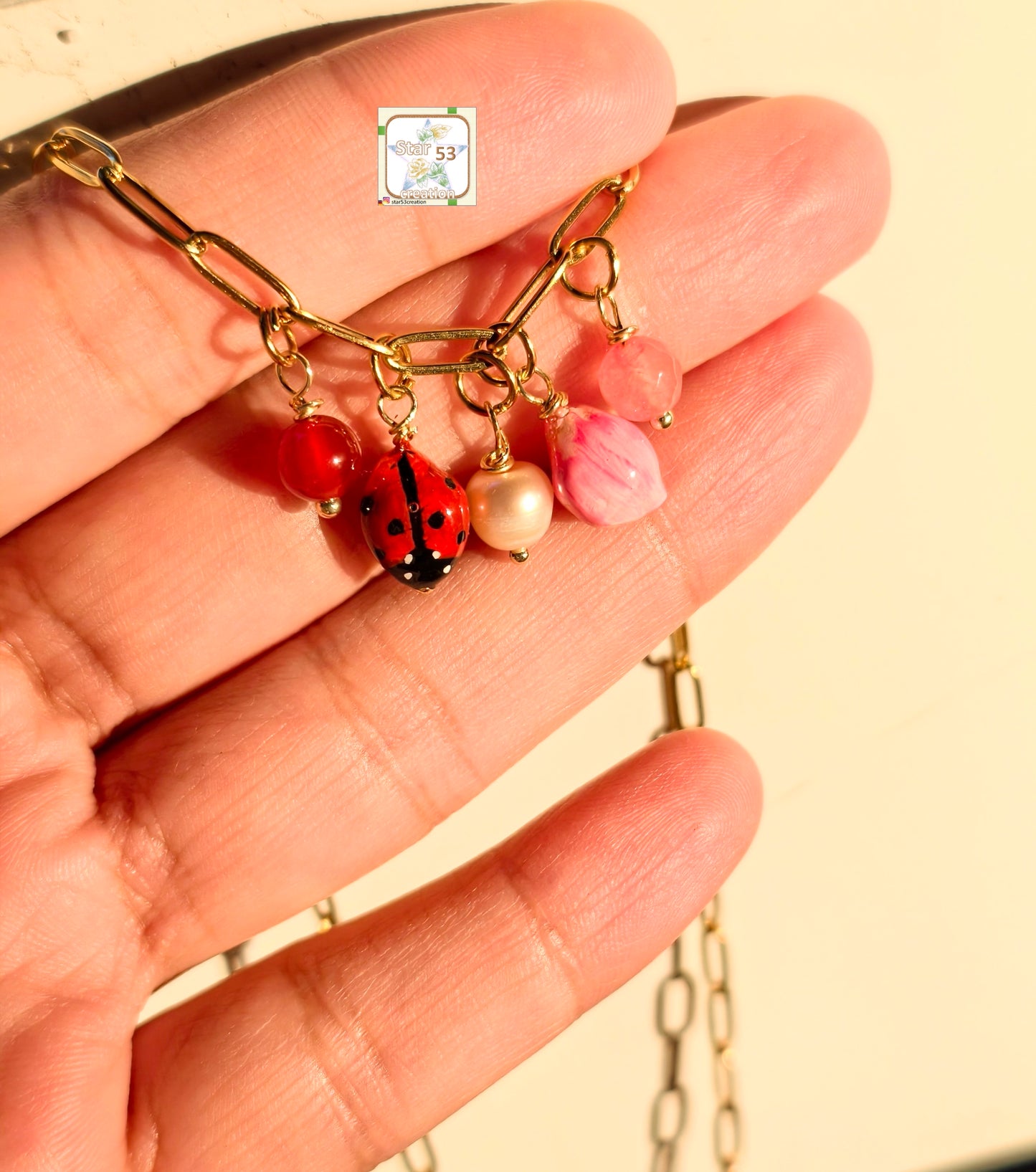 Nature's delight necklace, 16-18 inches