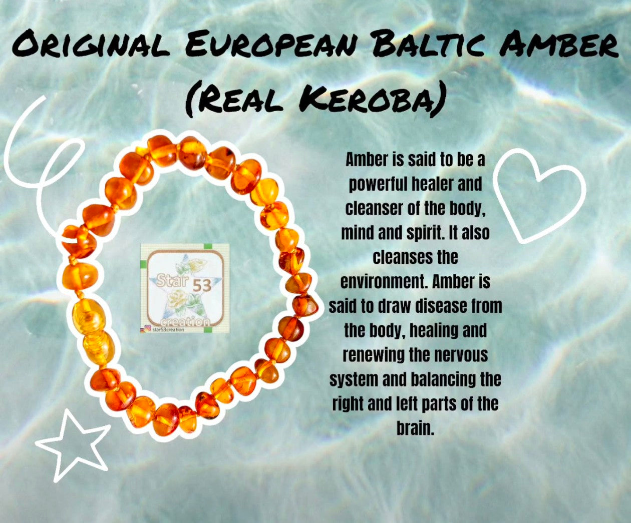 Amberlee bracelet, acrylic screw